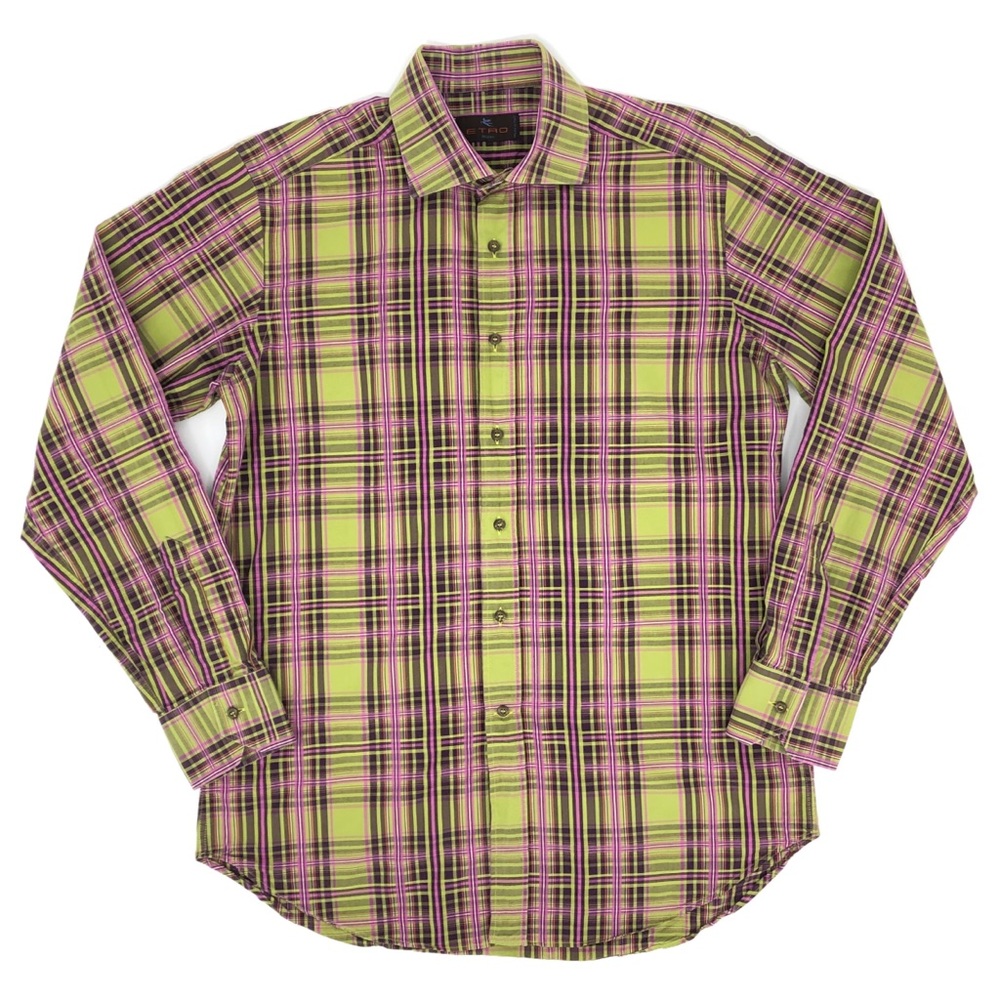 Etro | Plaid Button Down Shirt